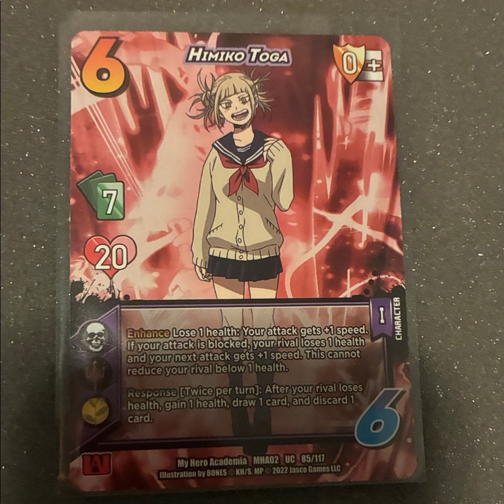 Trading Card - Himiko Toga (Red)